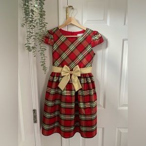 Sweet Charmers Plaid Holiday Dress